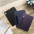 iPad 2025 / 2022 Notebook Magnetic Leather Tablet Case - Purple