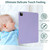iPad 2025 / 2022 Oil Spray Skin-friendly TPU Tablet Case - Purple