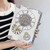 iPad 2025 / 2022 Painted Magnetic Split Leather Tablet Case - Time Clock