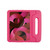 iPad 2025 / 2022 Portable Shockproof EVA Bumper Tablet Case - Rose Red