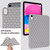 iPad 2025 / 2022 Rhombic TPU Tablet Case - Grey