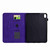 iPad 2025 / 2022 Rhombus TPU Smart Leather Tablet Case - Purple