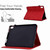 iPad 2025 / 2022 Rhombus TPU Smart Leather Tablet Case - Red iPad 2025 / 2022 Rhombus TPU Smart Leather Tablet Case - Red