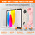 iPad 2025 / 2022 Rotatable Kickstand Grip Heavy Duty Hard Rugged Tablet Case - Cherry Pink
