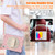 iPad 2025 / 2022 Rotatable Kickstand Grip Heavy Duty Hard Rugged Tablet Case - Cherry Pink