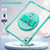 iPad 2025 / 2022 Rotation Grip Holder TPU Hybrid Clear PC Tablet Case - Light Green iPad 2025 / 2022 Rotation Grip Holder TPU Hybrid Clear PC Tablet Case - Light Green