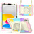 iPad 2025 / 2022 Silicone + PC Bracelet Holder Tablet Case - Bright Pink