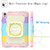 iPad 2025 / 2022 Silicone + PC Bracelet Holder Tablet Case - Bright Pink