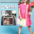 iPad 2025 / 2022 Silicone + PC Bracelet Holder Tablet Case - Bright Pink