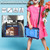iPad 2025 / 2022 Silicone + PC Bracelet Holder Tablet Case - Navy Blue + Blue