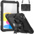 iPad 2025 / 2022 Silicone + PC Full Body Protection Tablet Case - Black