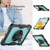 iPad 2025 / 2022 Silicone + PC Full Body Protection Tablet Case - Light Blue