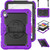 iPad 2025 / 2022 Silicone + PC Full Body Protection Tablet Case - Purple