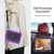 iPad 2025 / 2022 Silicone + PC Full Body Protection Tablet Case - Purple