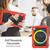 iPad 2025 / 2022 Silicone + PC Full Body Protection Tablet Case - Red