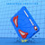 iPad 2025 / 2022 Silicone + PC Shockproof Protective Tablet Case - Blue+Red