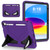 iPad 2025 / 2022 Silicone + PC Shockproof Protective Tablet Case - Purple+Black