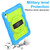 iPad 2025 / 2022 Silicone Hybrid PC Shockproof Tablet Case with Shoulder Strap - Bluish-Green