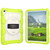 iPad 2025 / 2022 Silicone Hybrid PC Shockproof Tablet Case with Shoulder Strap - Love Birds Green