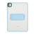 iPad 2025 / 2022 Skin Feel Holder PC Hybrid TPU Tablet Case - Light Blue
