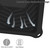 iPad 2025 / 2022 Spider King Silicone Protective Tablet Case - Black