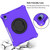 iPad 2025 / 2022 Spider King Silicone Protective Tablet Case - Purple iPad 2025 / 2022 Spider King Silicone Protective Tablet Case - Purple
