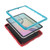 iPad 2025 / 2022 Spider Turntable Handle Stress Relief Tablet Case - Red Blue