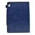 iPad 2025 / 2022 Suede Cross Texture Magnetic Clasp Leather Tablet Case - Blue