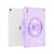 iPad 2025 / 2022 Terminator Shockproof Glitter Powder Tablet Case with Holder - Purple