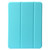 iPad 2025 / 2022 Three-folding Holder Honeycomb Silicone + PU Smart Leather Tablet Case - Mint Green