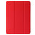 iPad 2025 / 2022 Three-folding Holder Honeycomb Silicone + PU Smart Leather Tablet Case - Red iPad 2025 / 2022 Three-folding Holder Honeycomb Silicone + PU Smart Leather Tablet Case - Red