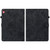 iPad 2025 / 2022 Tiger Pattern Flip Leather Tablet Case - Black