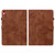 iPad 2025 / 2022 Tiger Pattern Flip Leather Tablet Case - Brown