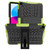 iPad 2025 / 2022 Tire Texture TPU + PC Tablet Case with Holder - Green
