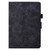 iPad 2025 / 2022 Tower Embossed Leather Smart Tablet Case - Black