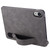 iPad 2025 / 2022 TPU Leather Back Tablet Case with Wristband - Grey