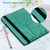 iPad 2025 / 2022 Tree & Deer Embossed Leather Tablet Case - Green