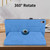 iPad 2025 / 2022 Tree Life Embossed Rotation Leather Smart Tablet Case - Blue