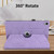iPad 2025 / 2022 Tree Life Embossed Rotation Leather Smart Tablet Case - Purple iPad 2025 / 2022 Tree Life Embossed Rotation Leather Smart Tablet Case - Purple