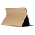iPad 2025 / 2022 Voltage Elastic Leather TPU Protective Case with Holder - Gold
