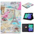 iPad 2025 / 2022 Voltage Texture Color Painting Leather Tablet Case - Iron Tower