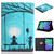iPad 2025 / 2022 Voltage Texture Color Painting Leather Tablet Case - Lovers