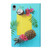 iPad 2025 / 2022 Voltage Texture Color Painting Leather Tablet Case - Pineapple