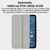 iPad 2025 / 2022 Y-Shape Double-sided Clip Magnetic Smart Tablet Case - Blue