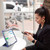 iPad mini 7 (2024) / mini 6 (2021) 3-fold TPU Smart Leather Tablet Case with Pen Slot - Lavender Purple