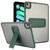 iPad mini 7 (2024) / mini 6 (2021) 8.3 inch Skin Feel Holder PC Hybrid TPU Tablet Case - Dark Green