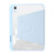 iPad mini 7 (2024) / mini 6 (2021) Acrylic Rotatable Holder Tablet Leather Case - Light Blue iPad mini 7 (2024) / mini 6 (2021) Acrylic Rotatable Holder Tablet Leather Case - Light Blue
