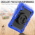 iPad mini 7 (2024) / mini 6 (2021) Bracelet Holder Silicone + PC Tablet Case - Blue
