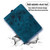 iPad mini 7 (2024) / mini 6 (2021) Cartoon Sakura Cat Embossed Smart Leather Tablet Case - Blue