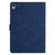iPad mini 7 (2024) / mini 6 (2021) Coconut Tree Embossed Smart Leather Tablet Case - Blue